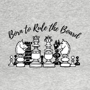 Chess Player Design T-Shirt